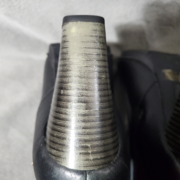 Clarks Indigo Buckle Black Leather Boots  10 M - Picture 12 of 12